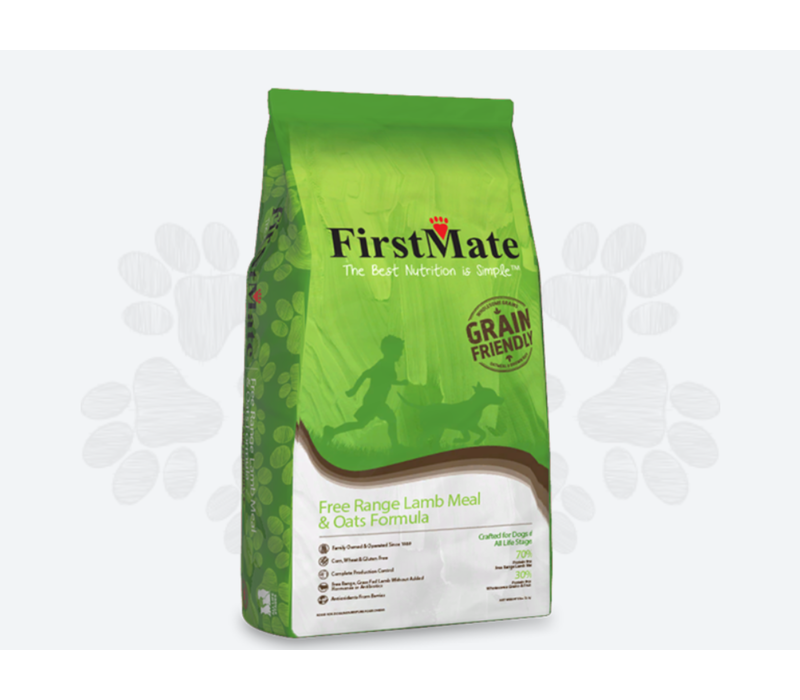 first mate free range lamb and oats