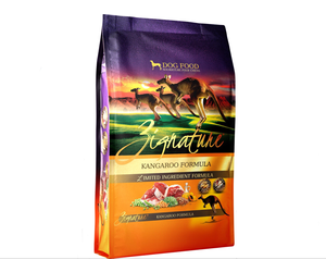 zignature kangaroo dog food ingredients