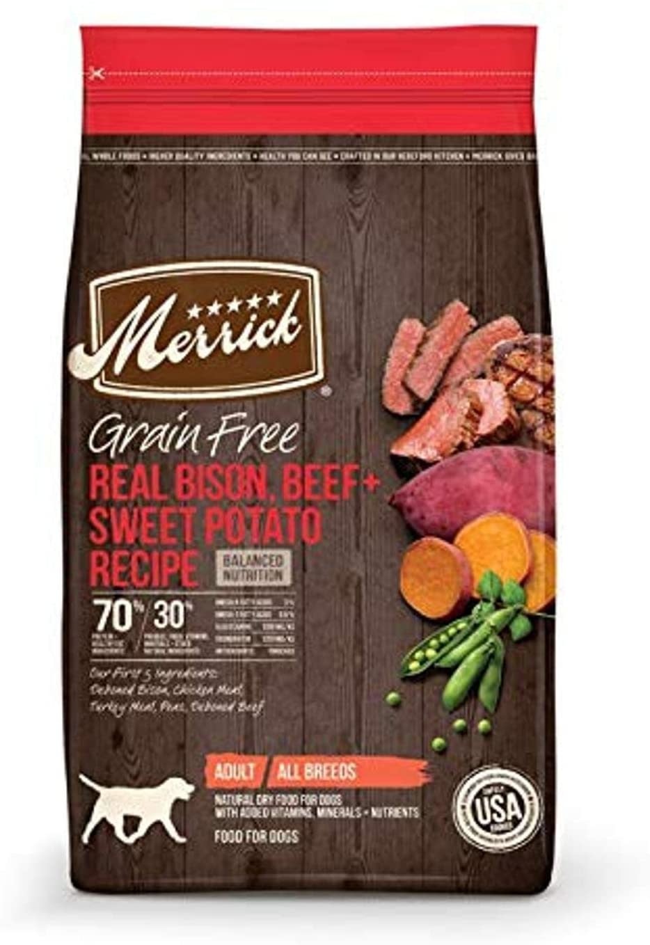 Merrick GF Bison 22# - Woofs N Hoofs