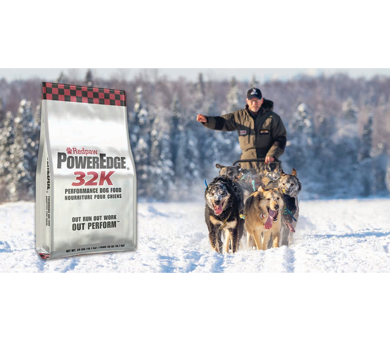 Redpaw Poweredge 32k Dog Food 40 Lb Bag Woofs N Hoofs