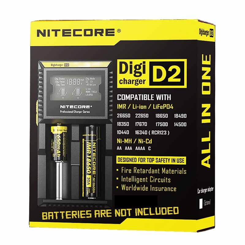 Nitecore Nitecore Digi D2 Battery Charger