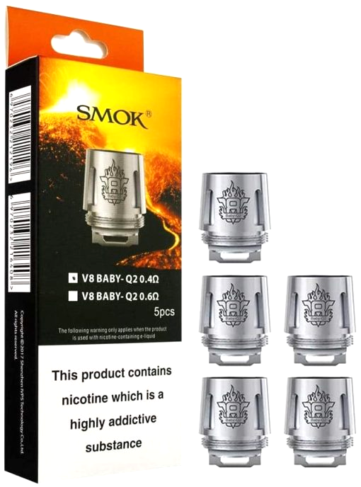 Smok Smok V8 Baby Q2 0.4 Coil Single