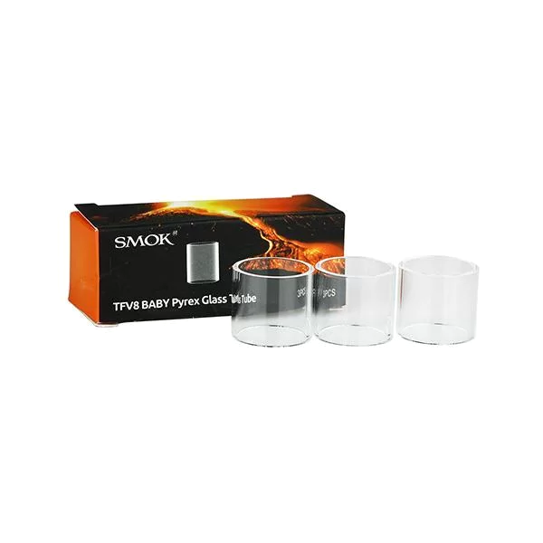 Smok Smok TFV8 Baby Pyrex Glass Tube 3ct