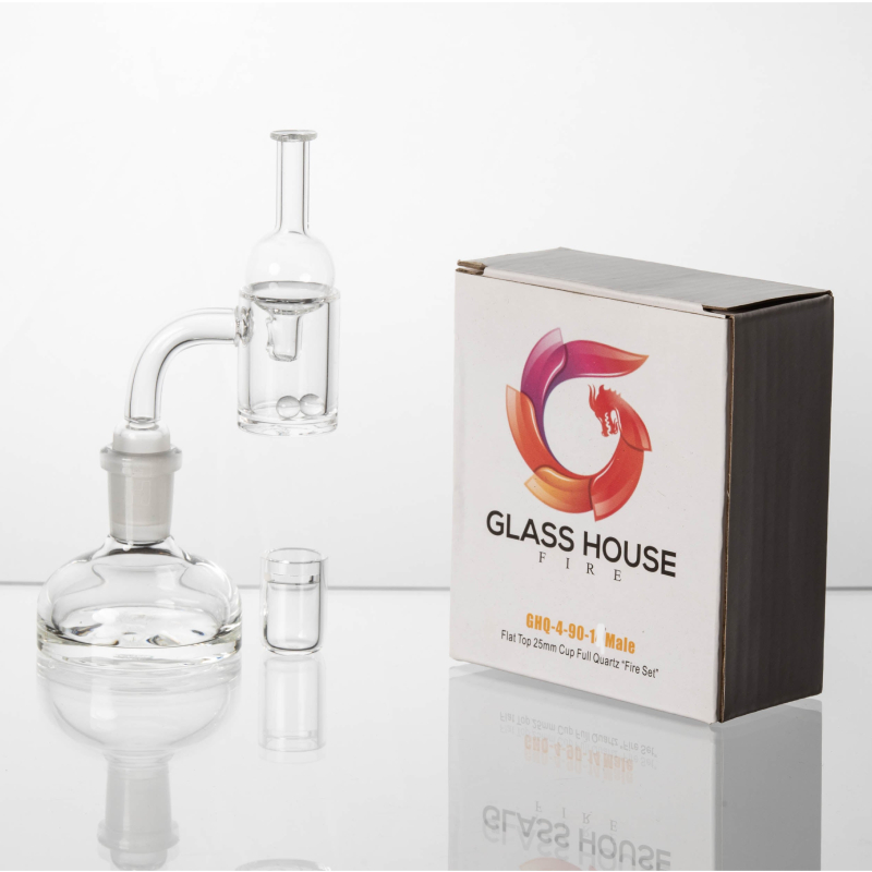 Glass House Glass House Quartz "Fire Set" GHQ-4-90-19M White Box