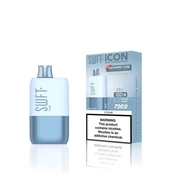 SWFT iCON 7500 Puffs Clear