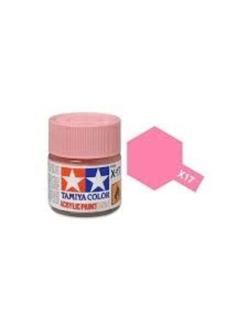Tamiya Tamiya X-17 Pink Gloss Acrylic Paint 10ml