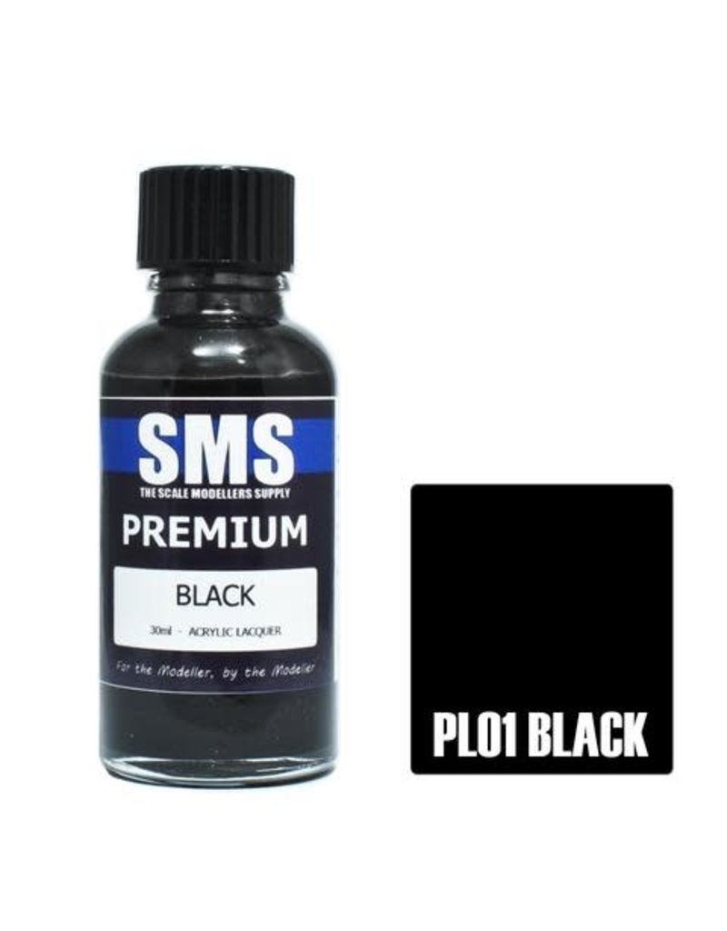 The Scale Modellers Supply Premium BLACK 30m