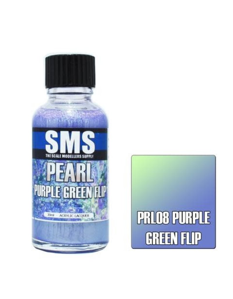 The Scale Modellers Supply Pearl PURPLE GREEN FLIP 30ml