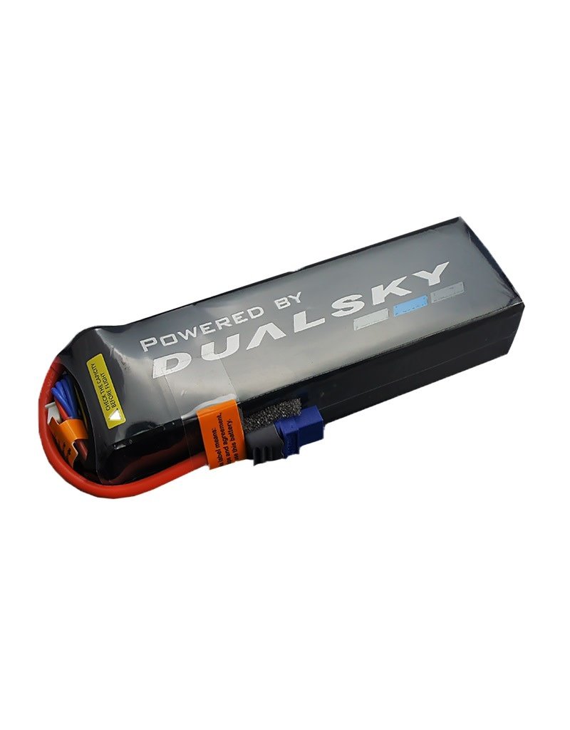 Dualsky Dualsky 3300mah 6S 22.2v 50C HED Lipo Battery with XT60 Connector