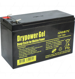 Drypower 12V 7.2Ah F2 SLA Battery