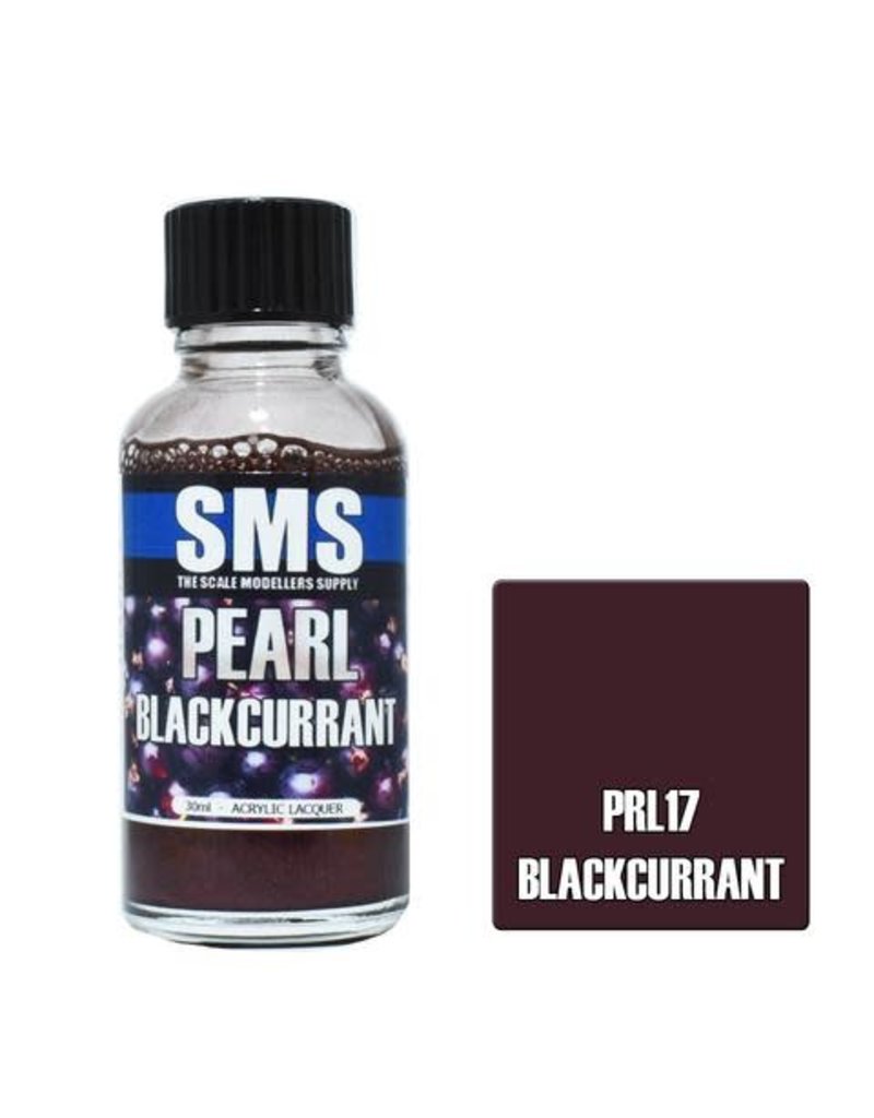 The Scale Modellers Supply Pearl Acrylic Lacquer BLACKCURRANT 30ml