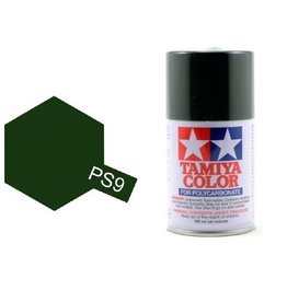 Tamiya Tamiya PS-9 Green Polycarbanate Spray Paint 100ml