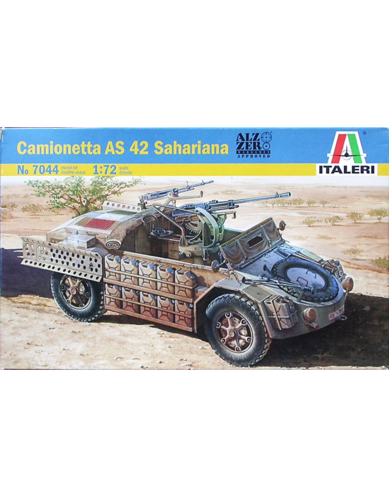 Italeri Italeri 1/72 Camionetta AS 42 Sahariana