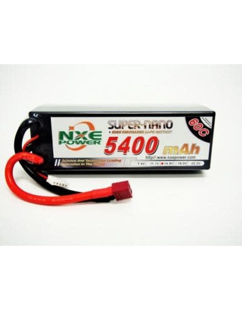 NXE Power NXE 14.8v 5400mah 60c H/case Lipo w/dean