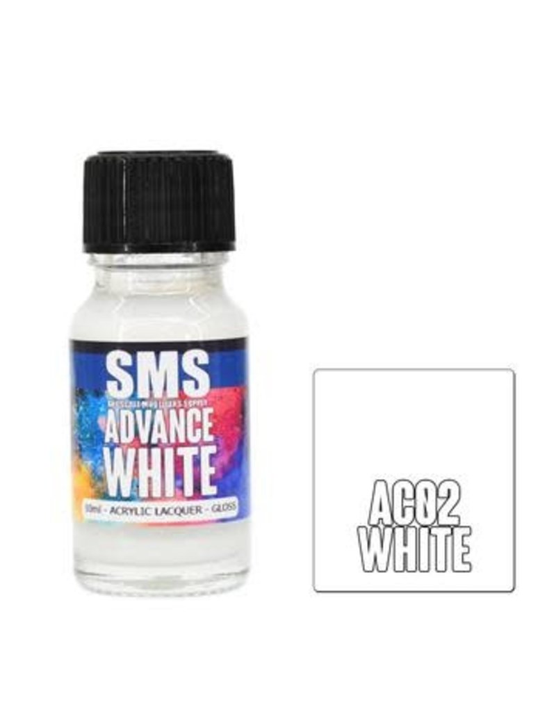 The Scale Modellers Supply SMS Advance WHITE 10ml