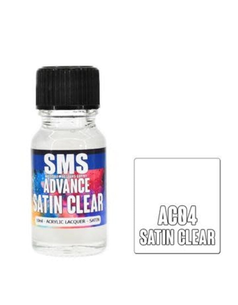 The Scale Modellers Supply SMS Advance SATIN CLEAR 10ml