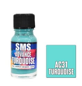 The Scale Modellers Supply SMS Advance TURQUOISE 10ml