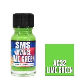 The Scale Modellers Supply SMS Advance LIME GREEN 10ml