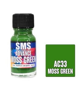 The Scale Modellers Supply SMS Advance MOSS GREEN 10ml