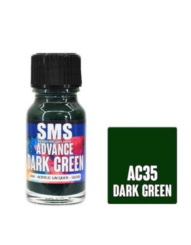 The Scale Modellers Supply SMS Advance DARK GREEN 10ml