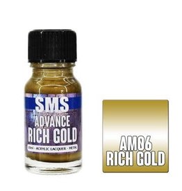 The Scale Modellers Supply SMS Advance RICH GOLD 10ml