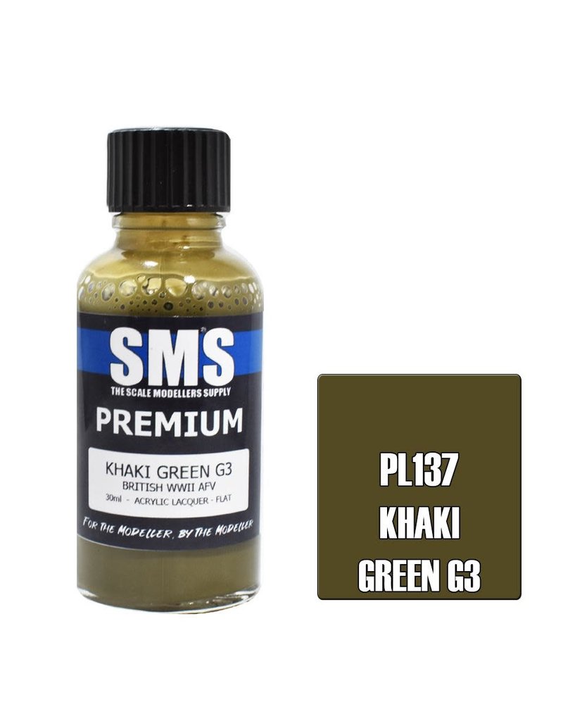 The Scale Modellers Supply Premium KHAKI GREEN G3 30ml