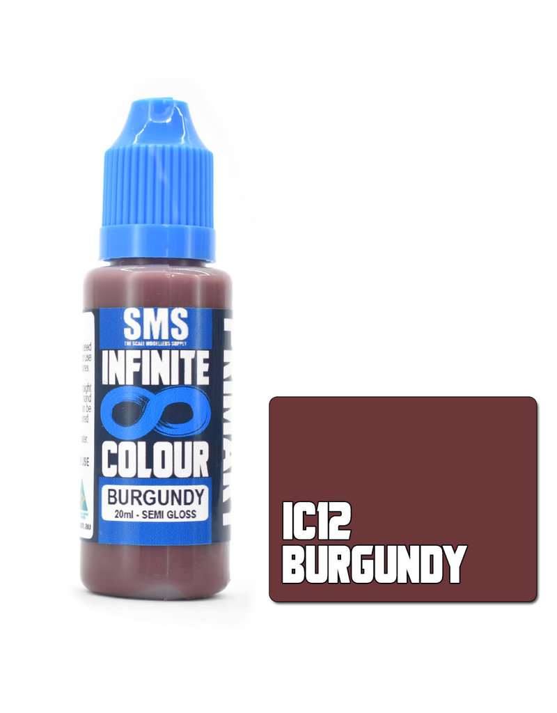 The Scale Modellers Supply Infinite Colour BURGUNDY 20ml