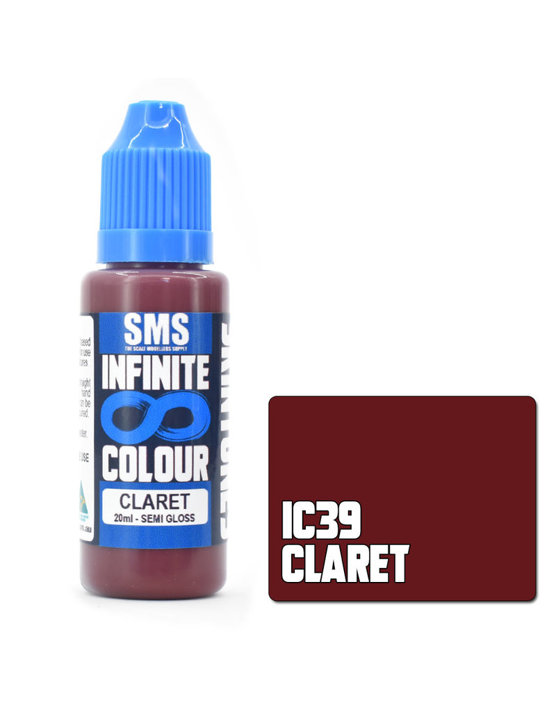 The Scale Modellers Supply Infinite Colour CLARET 20ml
