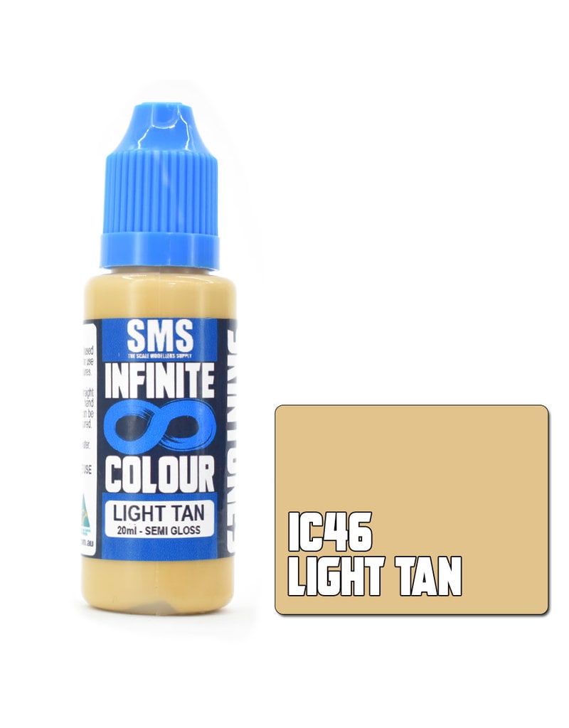 The Scale Modellers Supply Infinite Colour LIGHT TAN 20ml