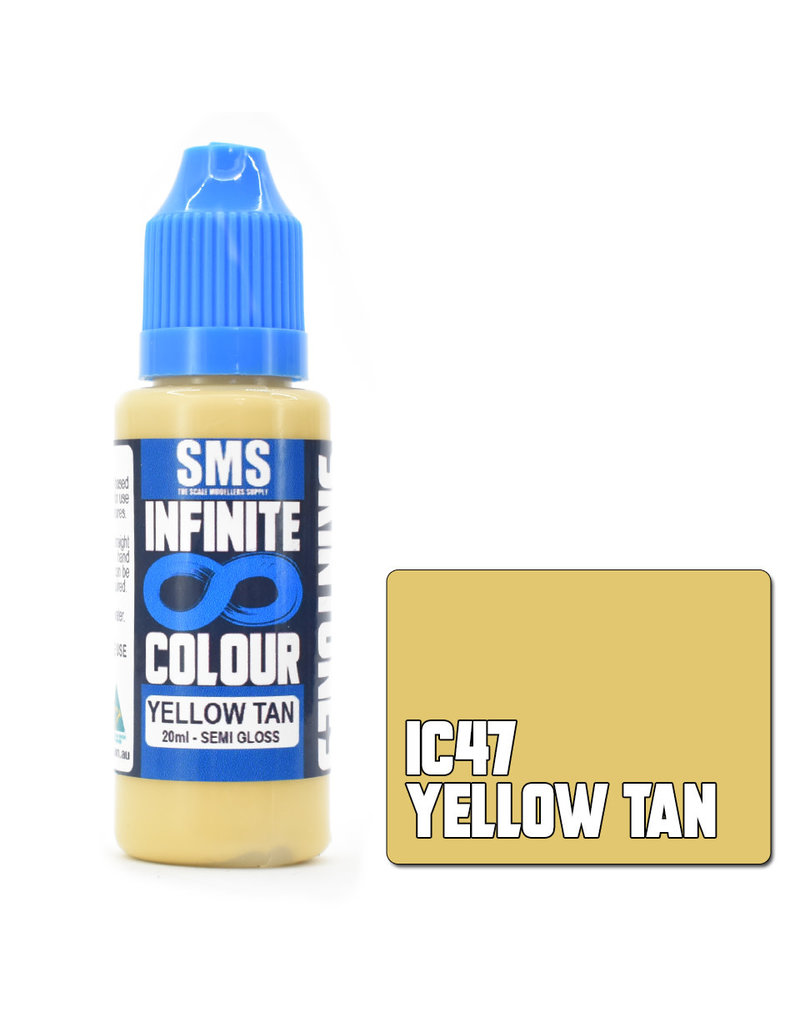 The Scale Modellers Supply Infinite Colour YELLOW TAN 20ml