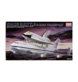 Academy Academy 12708 1/288 Shuttle & 747 Carrier Plastic Model Kit
