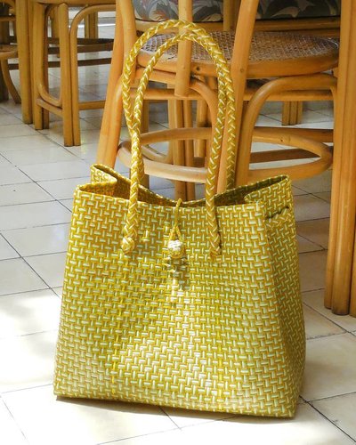 recycled woven bags