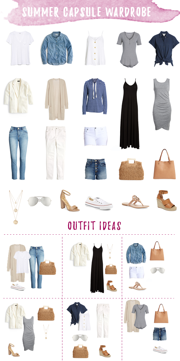 The Secret to Loving Your Closet? A Capsule Wardrobe.