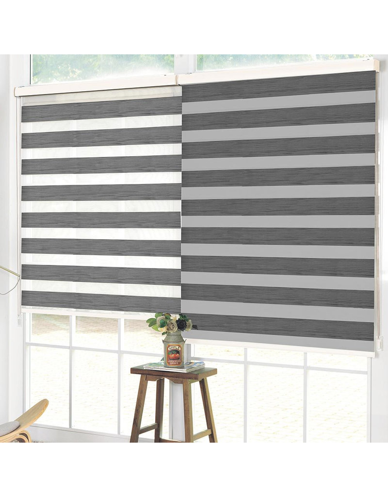 Day and Night Roller Blinds, Grey MAISON CAPLAN