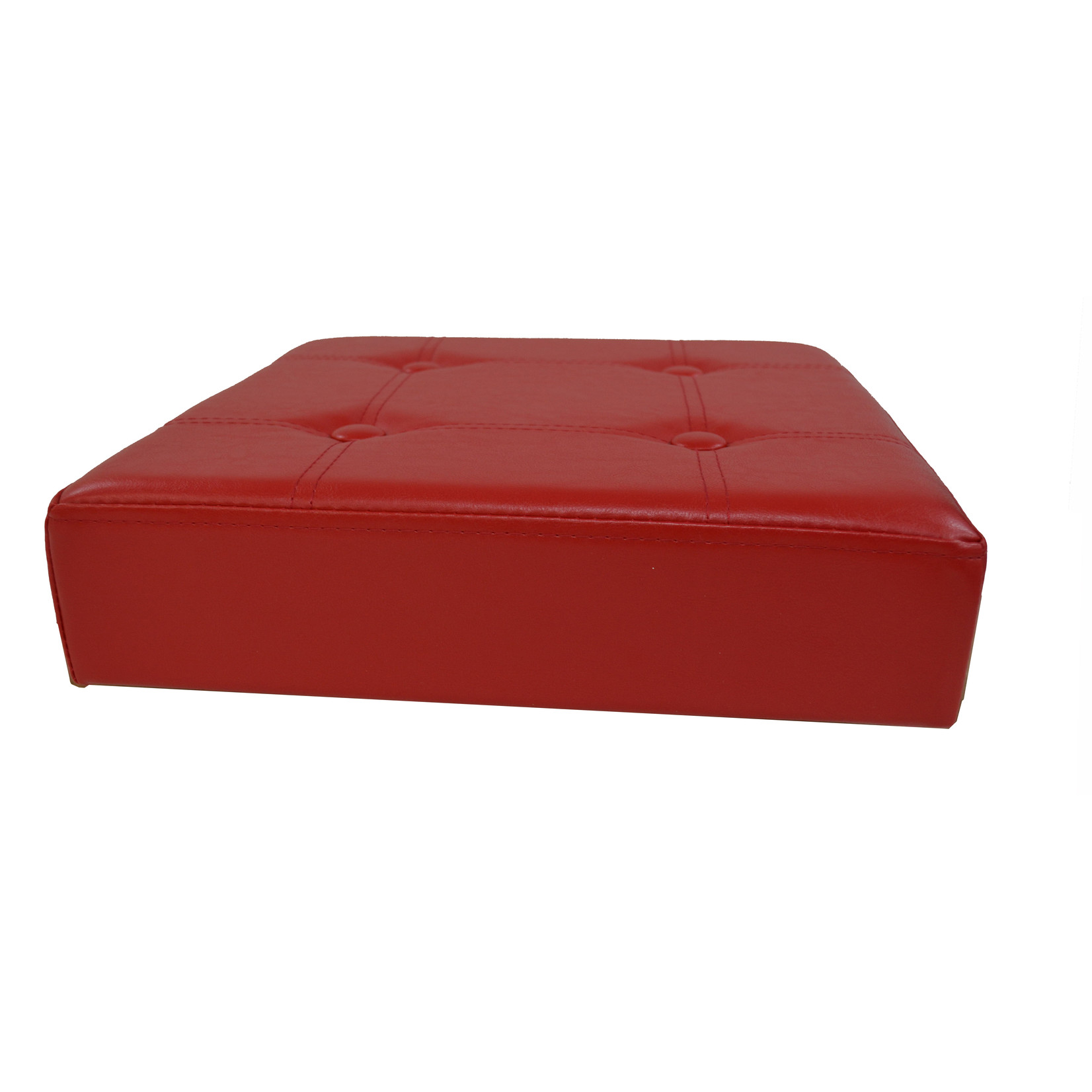 ITY INTERNATIONAL Red Square Folding Ottoman