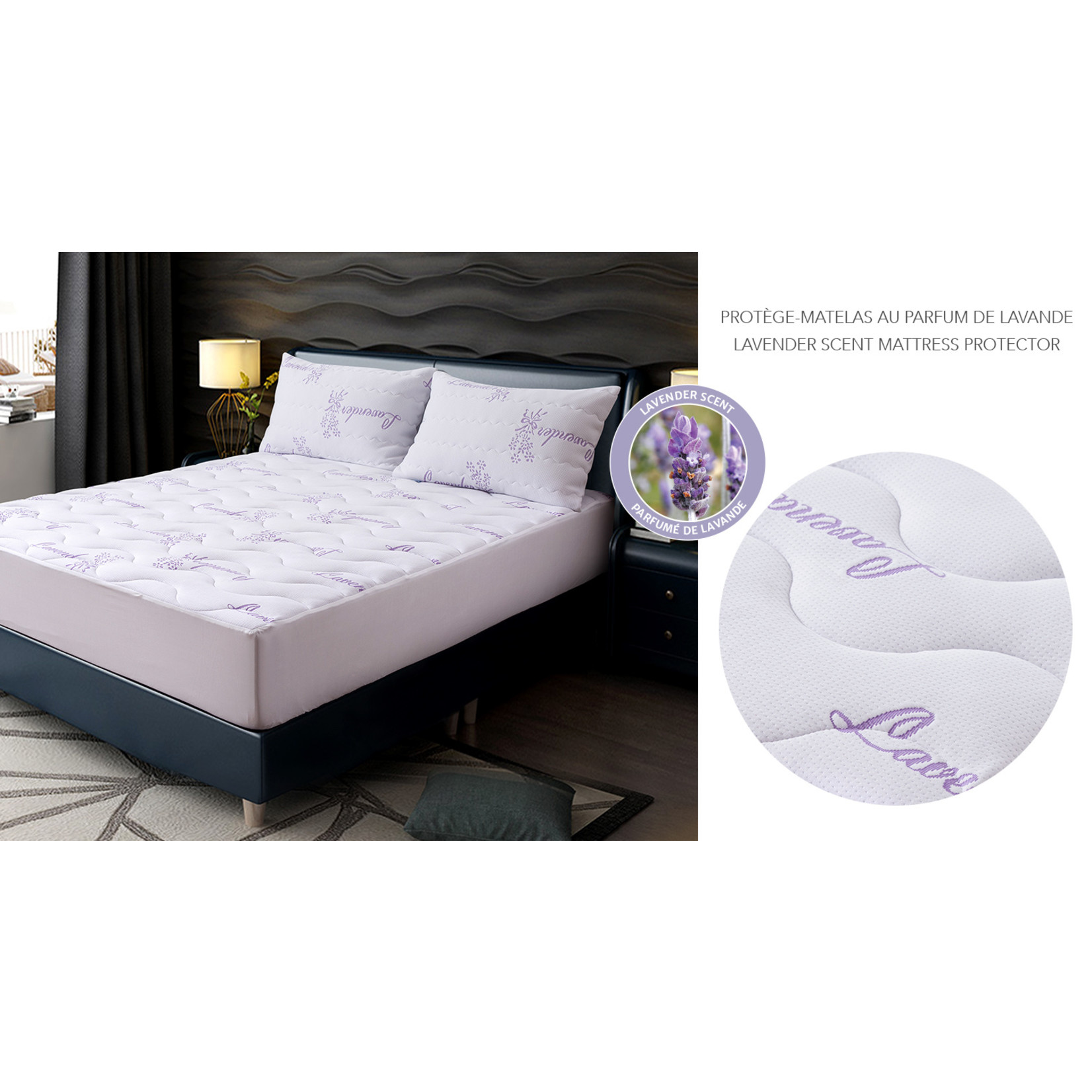 Lavender Scented Mattress Protector