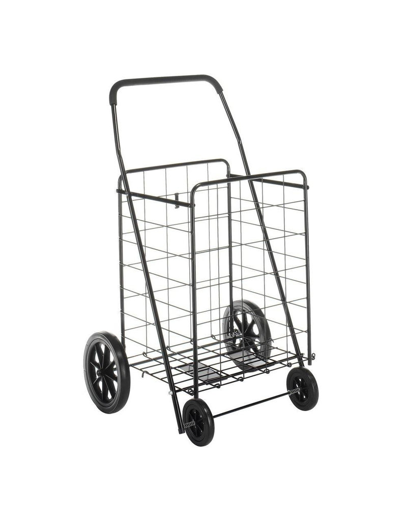 LARGE METAL SHOPPING CART MAISON CAPLAN