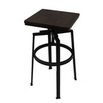 SQUARE AMAT BARSTOOL