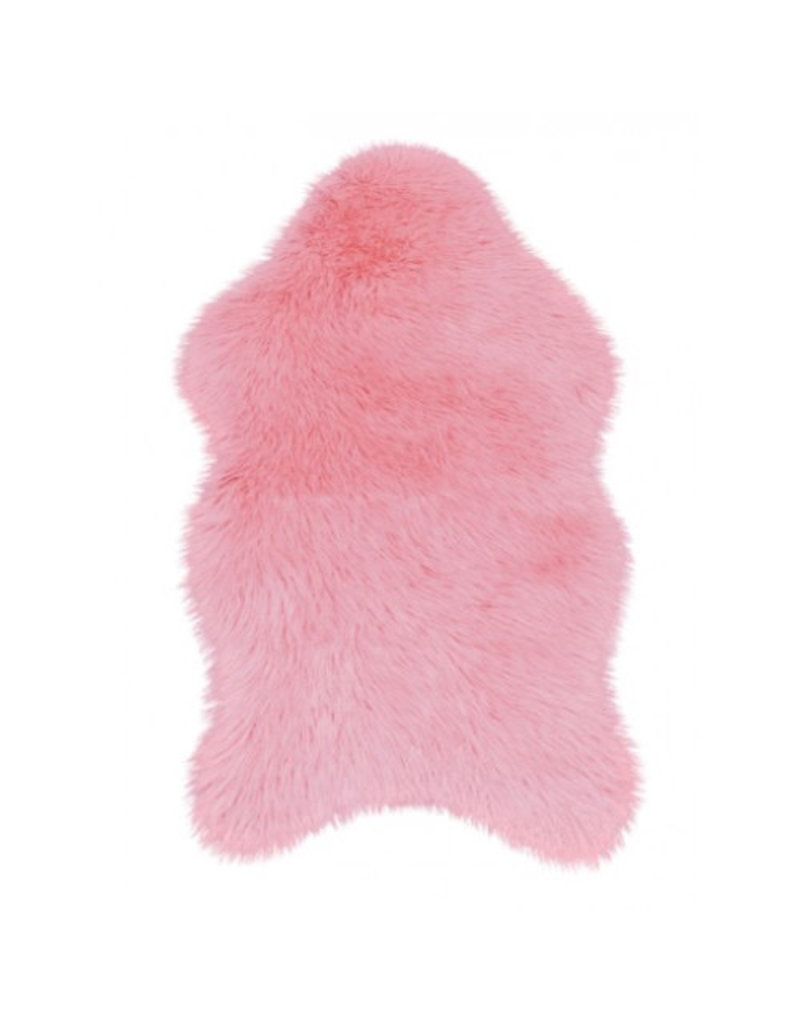 PINK FAUX FUR RUG 60X90CM MAISON CAPLAN