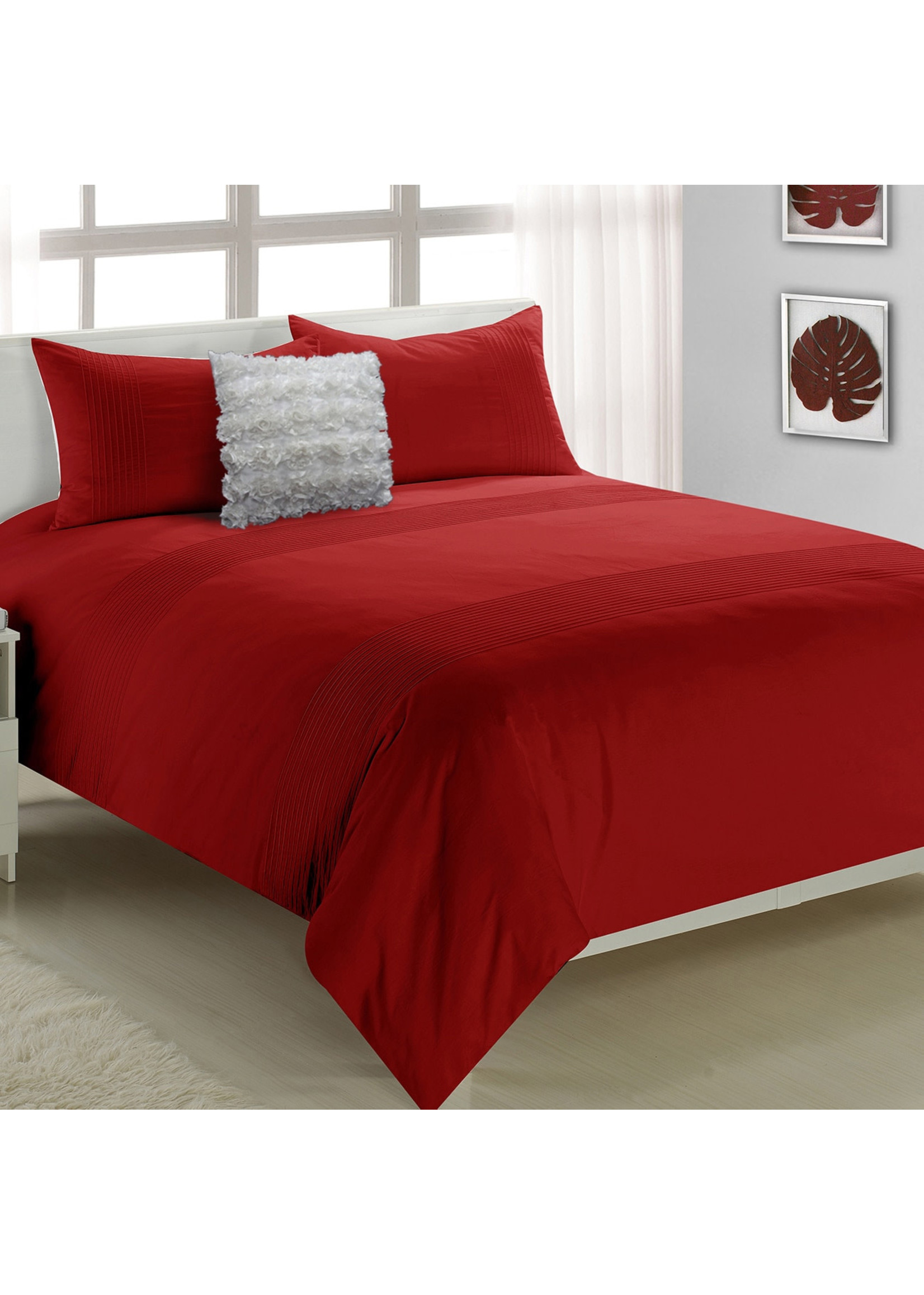 ENSEMBLE DE HOUSSE DE COUETTE RED ANTHONY 3PCS