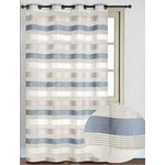 Chenille Stripe Ring Panel 52x90"-Blue