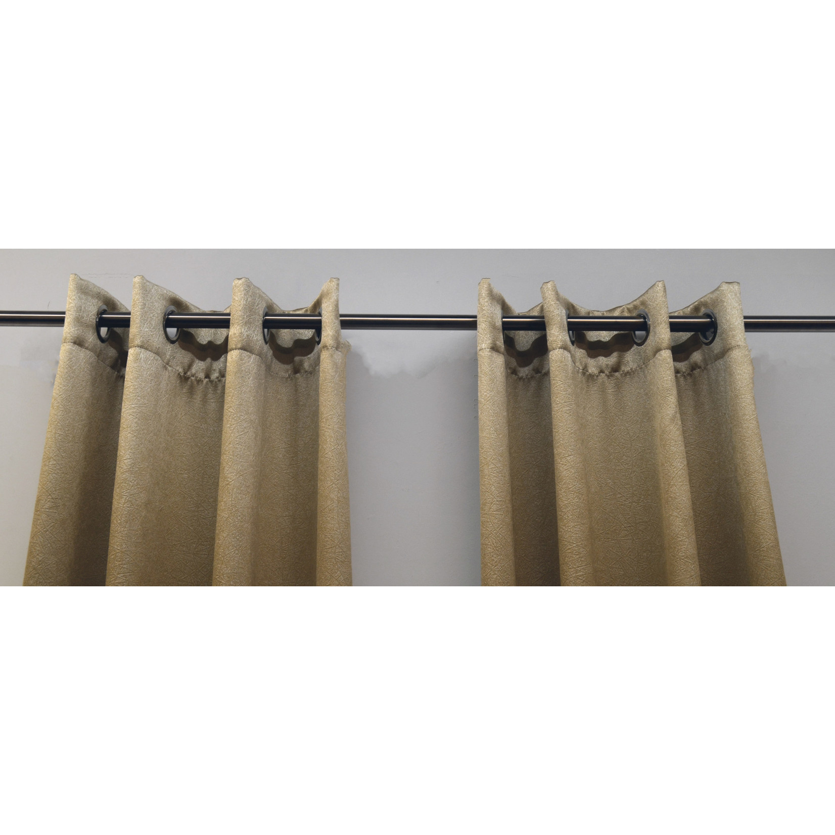 84" GOLD BLACKOUT GROMMET PANEL