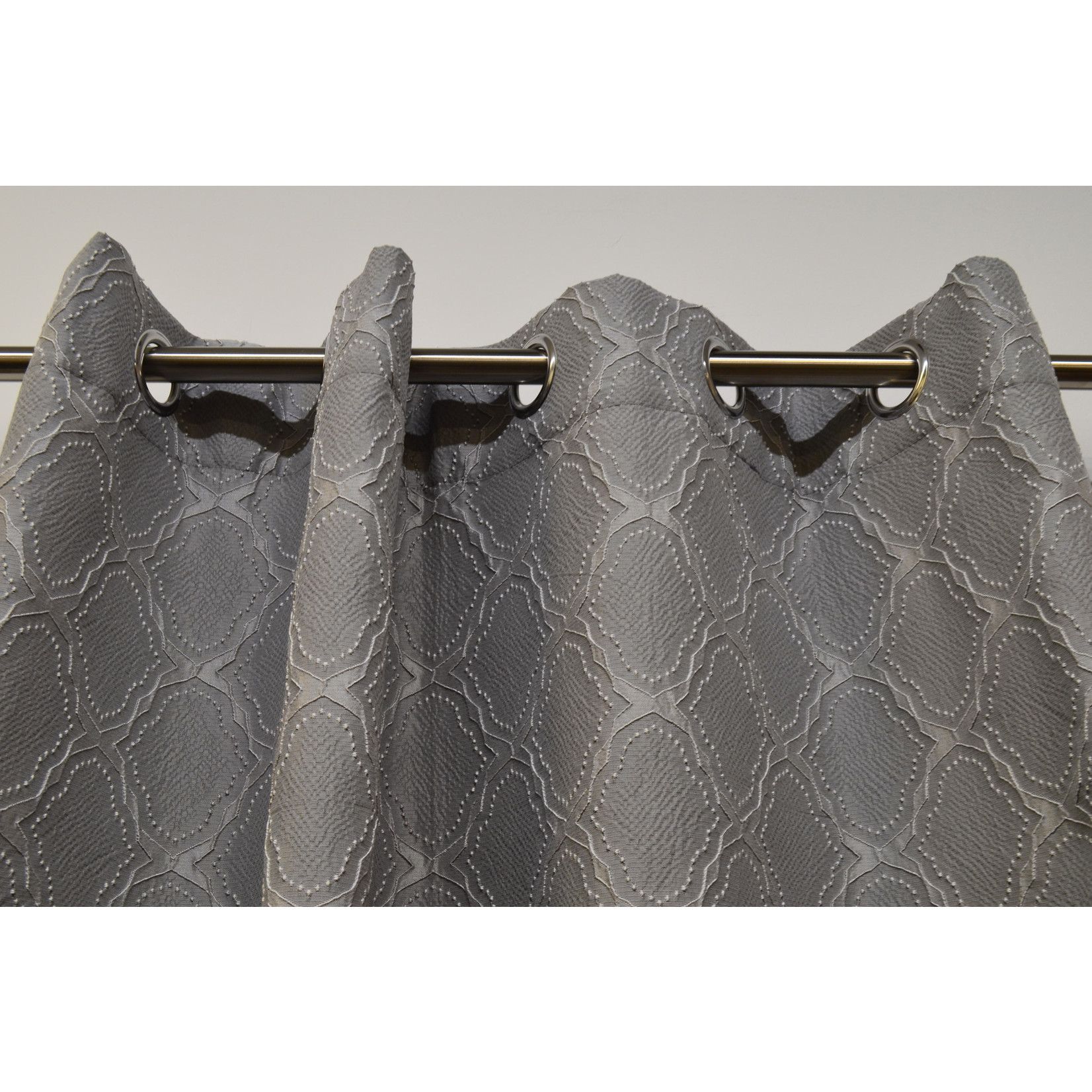 CASABLANCA JACQUARD GROMMET PANEL