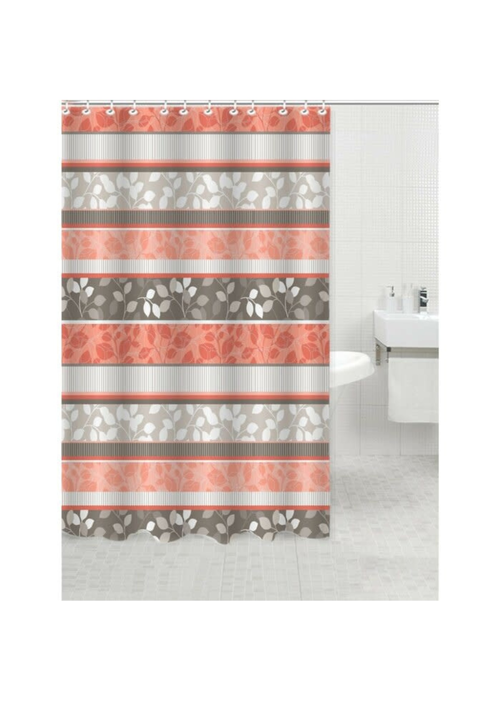 Shower Curtain & Hooks