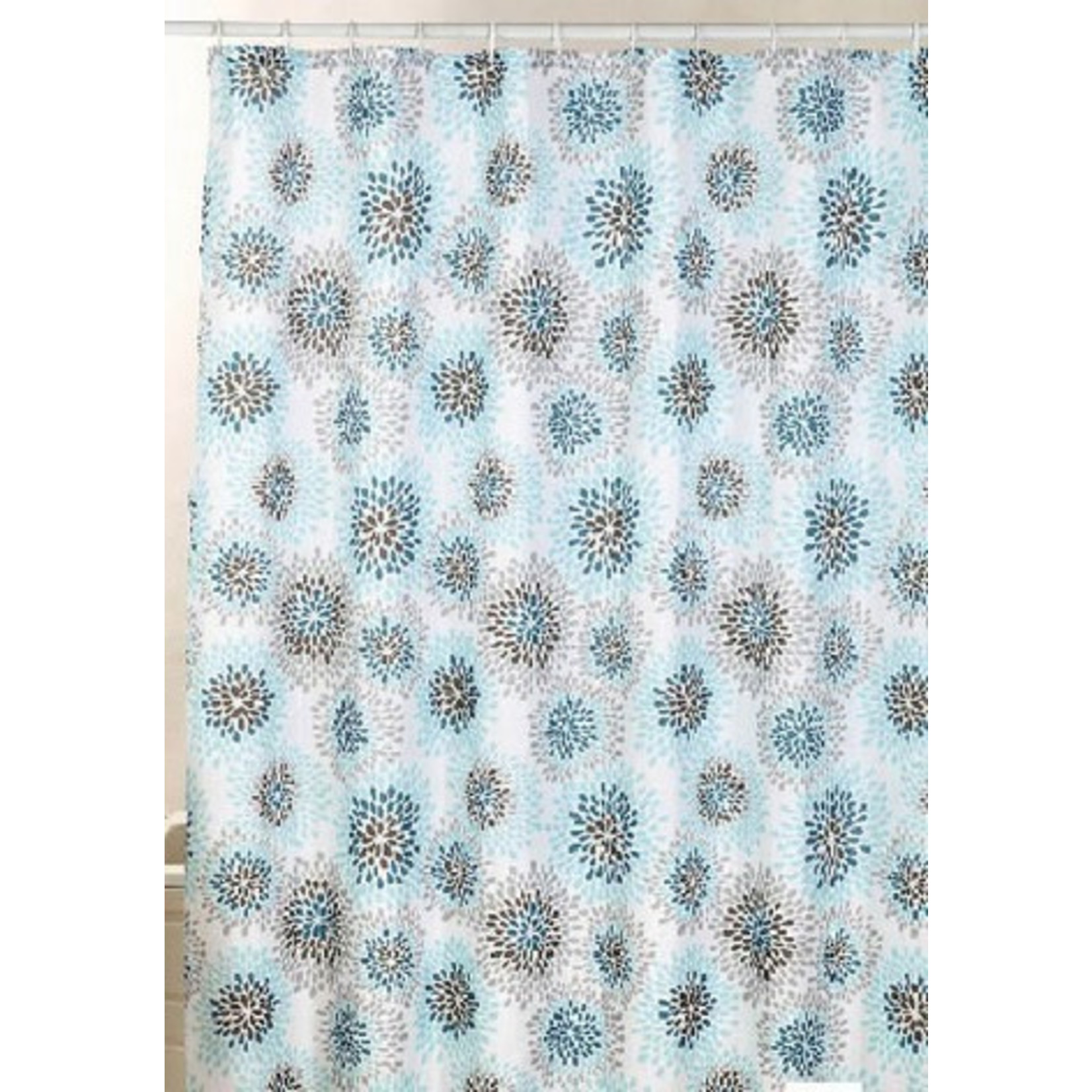 FIREWORK SHOWER CURTAIN