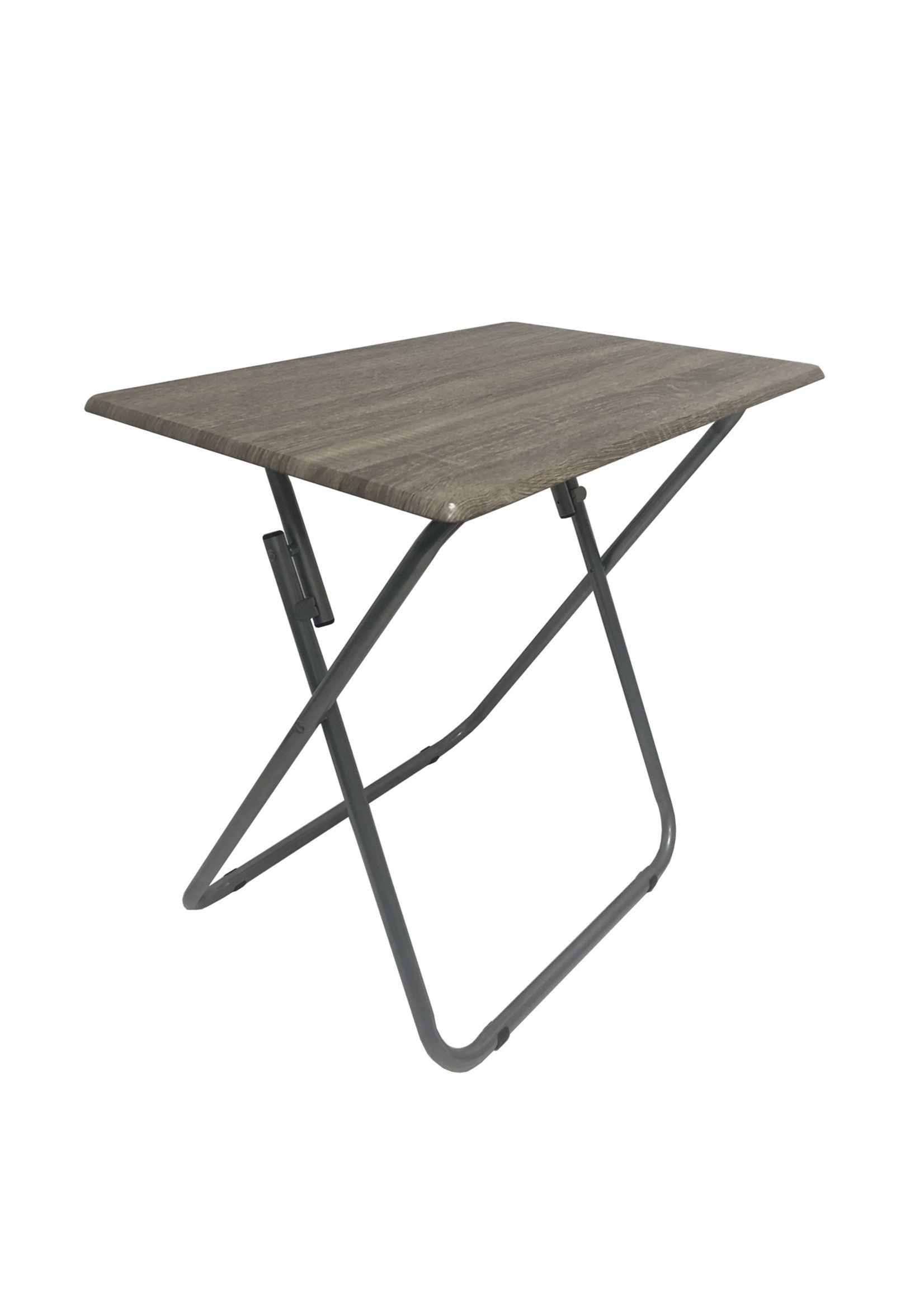 Table haute pliable FOLY grise pour intérieur et extérieur