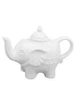 Danesco Elephant Teapot White