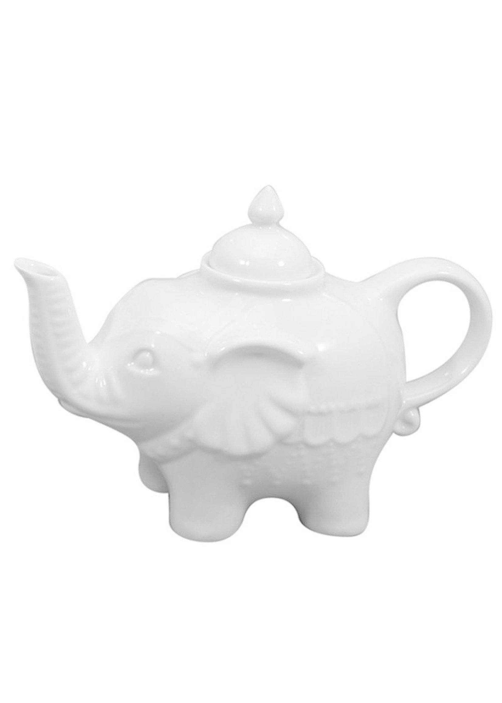 DANESCO Elephant Teapot White