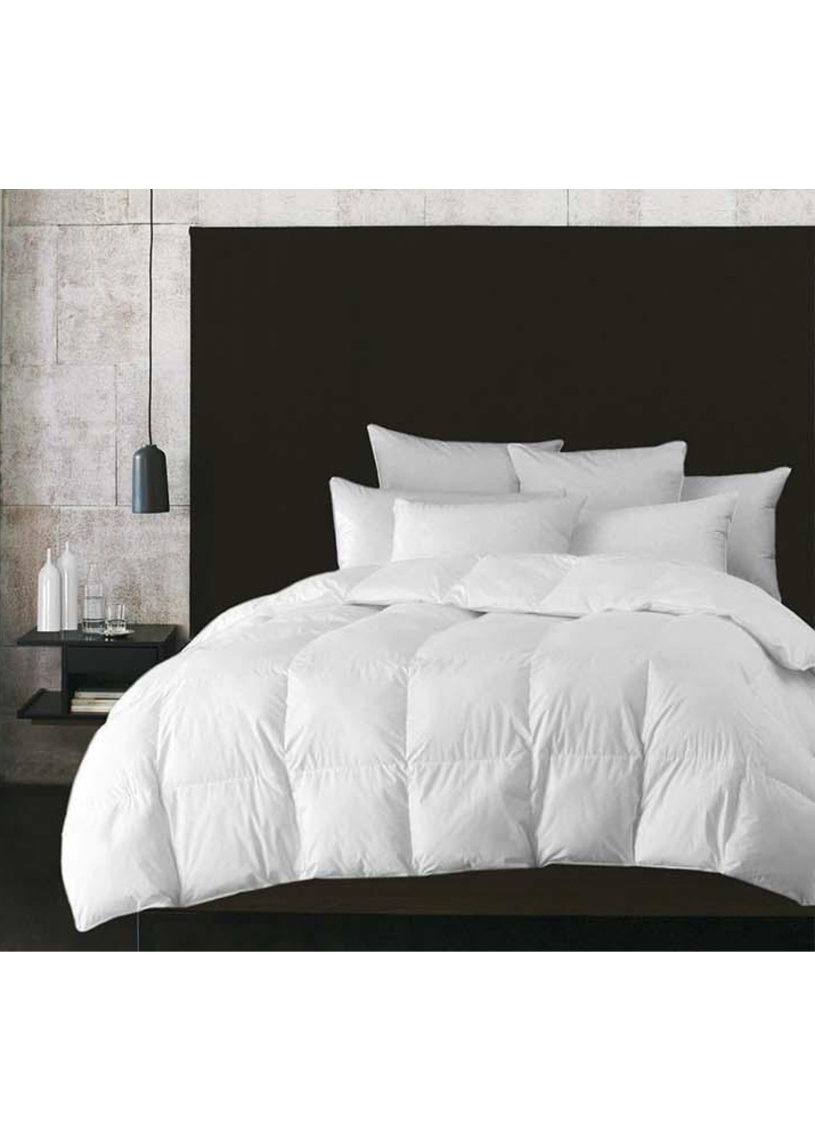 Couette en duvet blanc