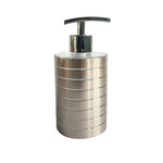 ITY INTERNATIONAL STRIPED METALLIC SOAP PUMP
